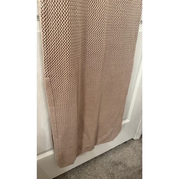 NWT Young, Fabulous,& Broke Faye Crochet Maxi Dress in Sandstone Mineral Wash, S - Picture 9 of 15